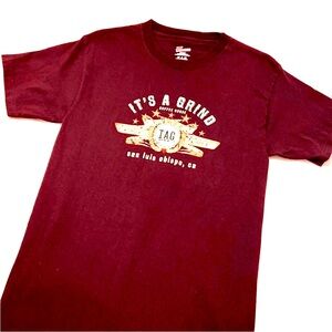 Tag Red Short Sleeve Graphic Tee
